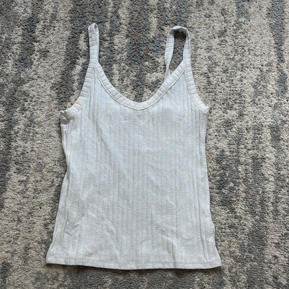 American eagle white tank top